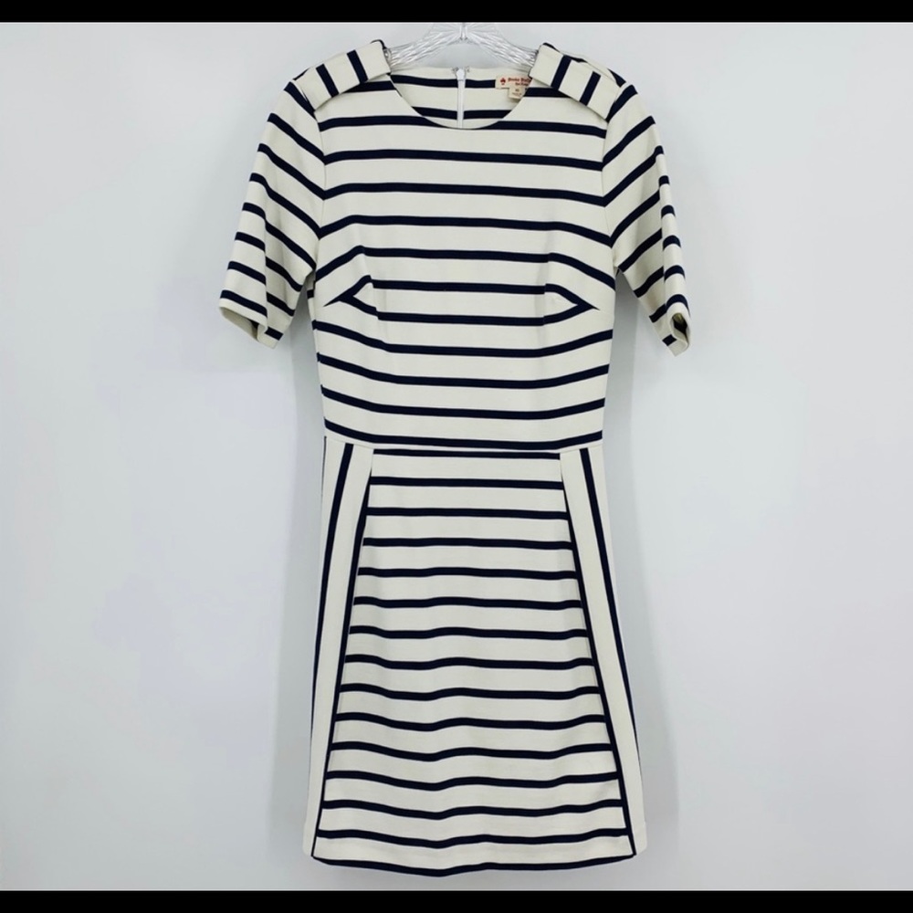 NWT Brooks Bros Knit Nautical Stripe Dress